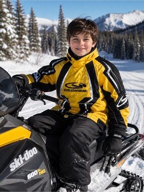 Cold wave Snowmobile Jacket Boys Girls Kids Sz M Sz 14